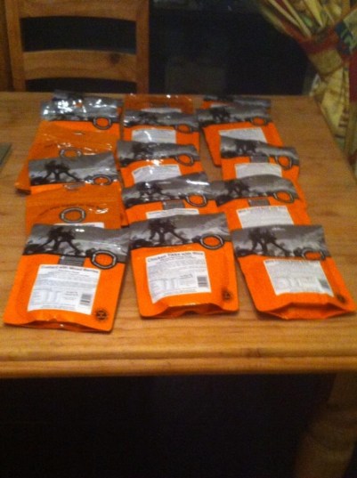 MRE Rations from Expedition Foods